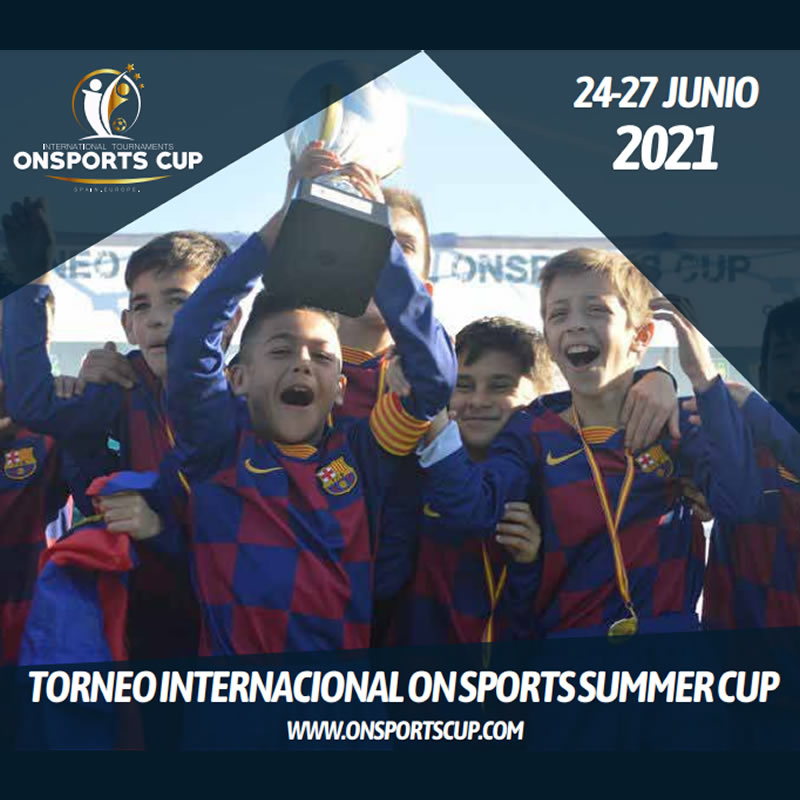 Banner Torneo Internacional On Sports Cup Verano 2021 Málaga