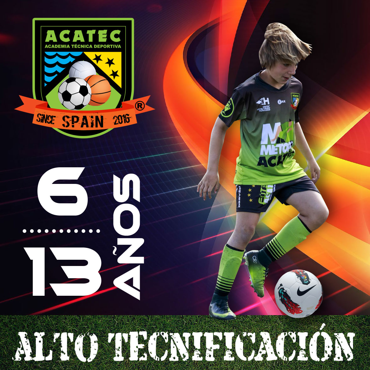Banner Alta tecnificación Verano 2018