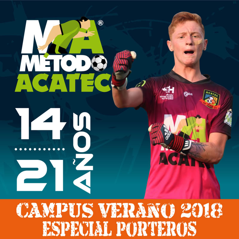Banner VII Campus Verano Alfàs del Pi 2018 para Porteros 14 - 21 años