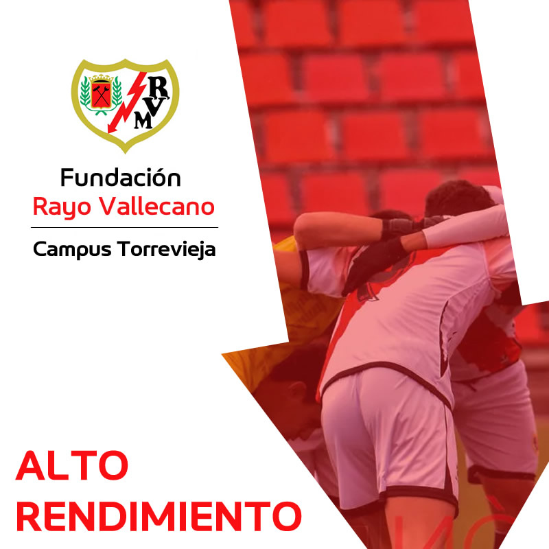 Banner Alto Rendimiento en Verano 2024 Rayo Vallecano