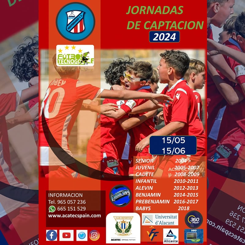 Banner Captación MEDITERRÁNEO TECNOGOL C.F 2023