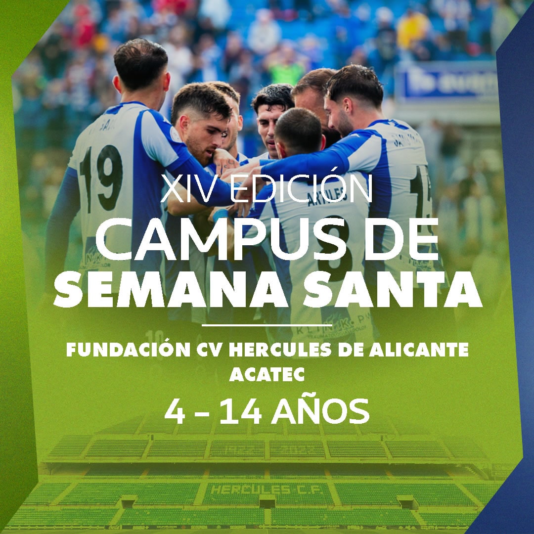 Banner XIV Campus de Semana Santa en Alicante 2025