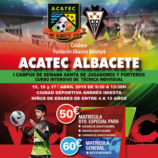 Banner I Campus Semana Santa en Albacete 4-15 años
