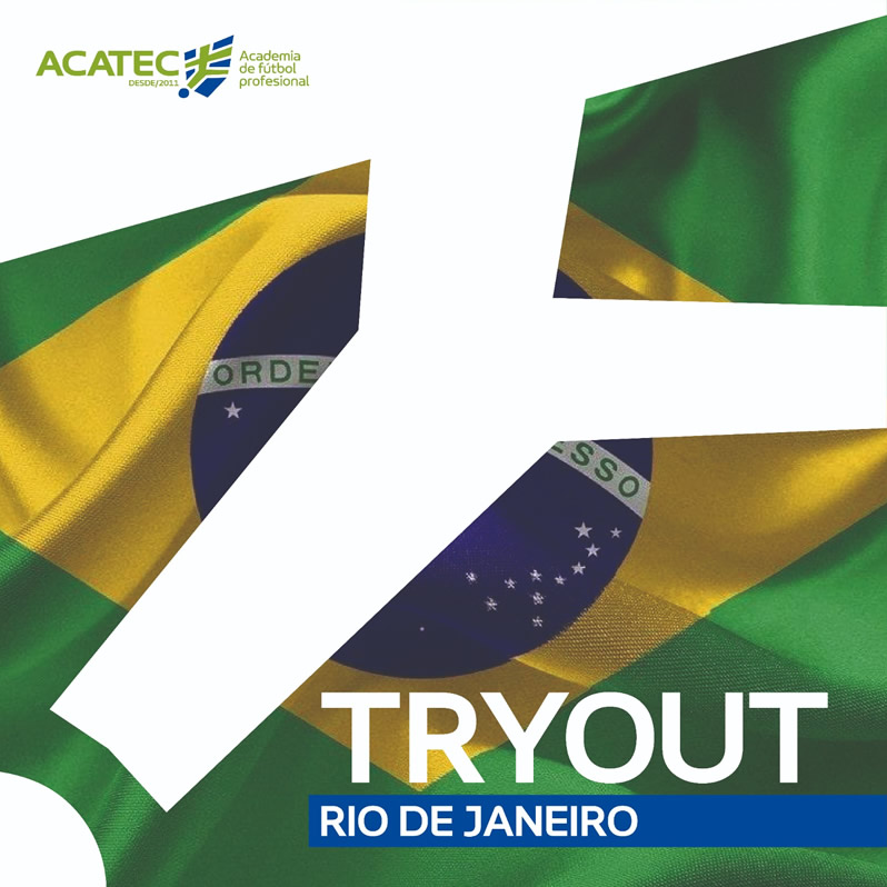 Banner I TRYOUT SOCCER SCOUTING 2022 Rio de Janeiro