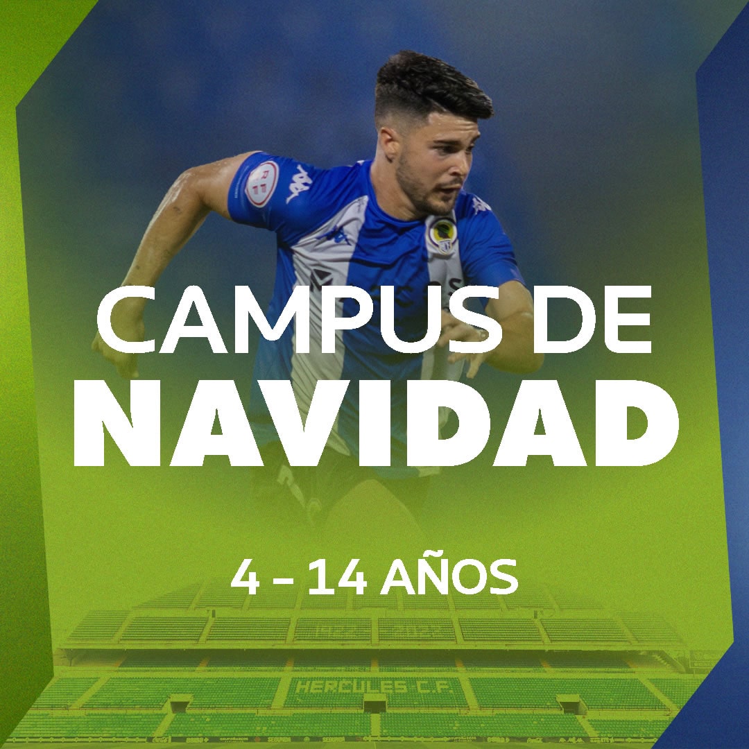 Banner Campus de Navidad ACATEC - Hércules C.F 2023
