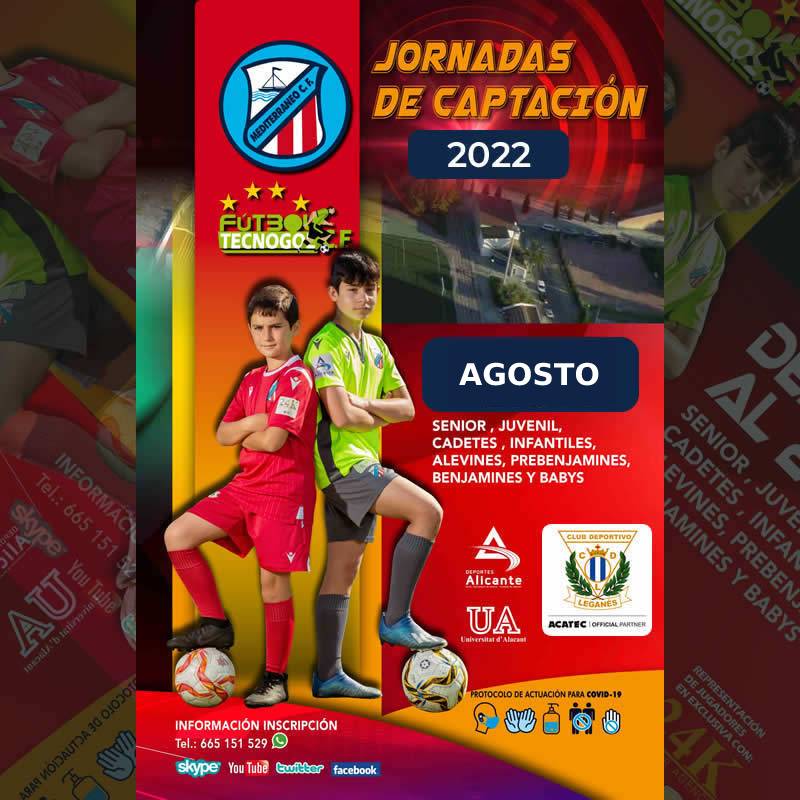 Banner Captación MEDITERRÁNEO TECNOGOL C.F 2022