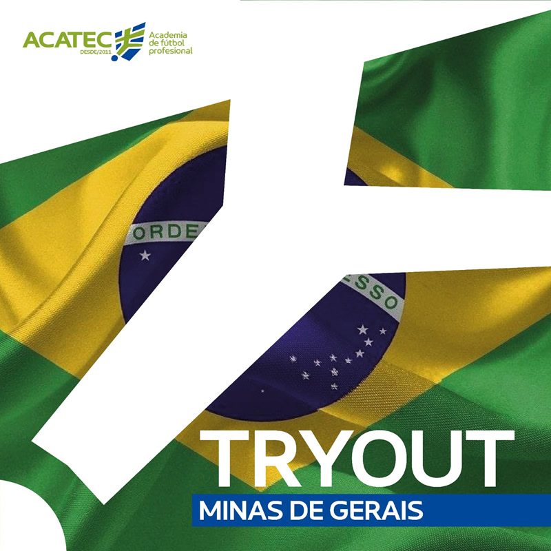 Banner I TRYOUT SOCCER SCOUTING 2022 Minas de Gerais