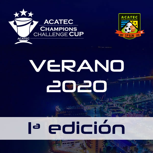 Banner CHAMPIONS CHALLENGE CUP ACATEC VERANO 2020 ALEVINES MURCIA